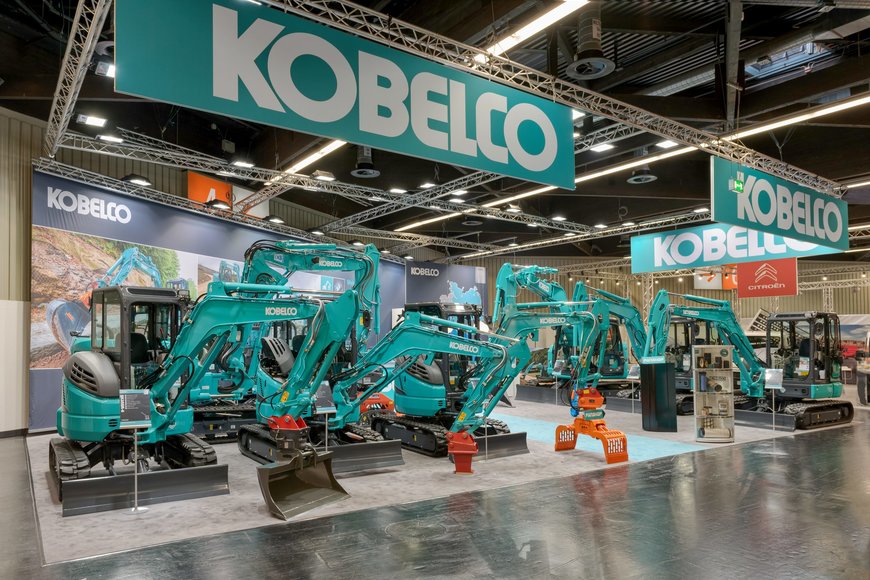 KOBELCO CONSTRUCTION MACHINERY MAKES ITS DEBUT AT SMOPYC 2021